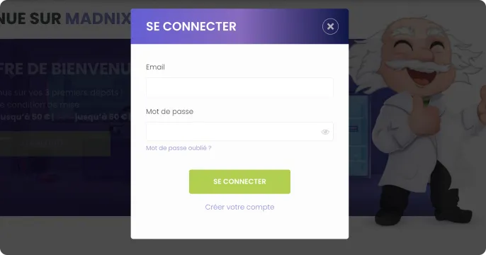 Madnix se connecter